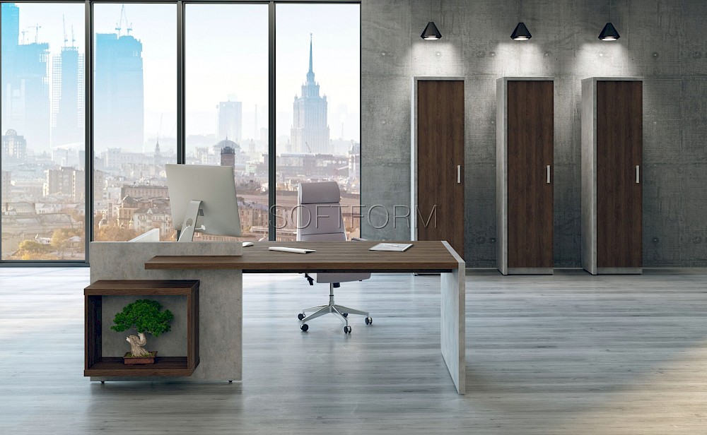 «WOOD & STONE» - новая коллекция офисной мебели для руководителей!